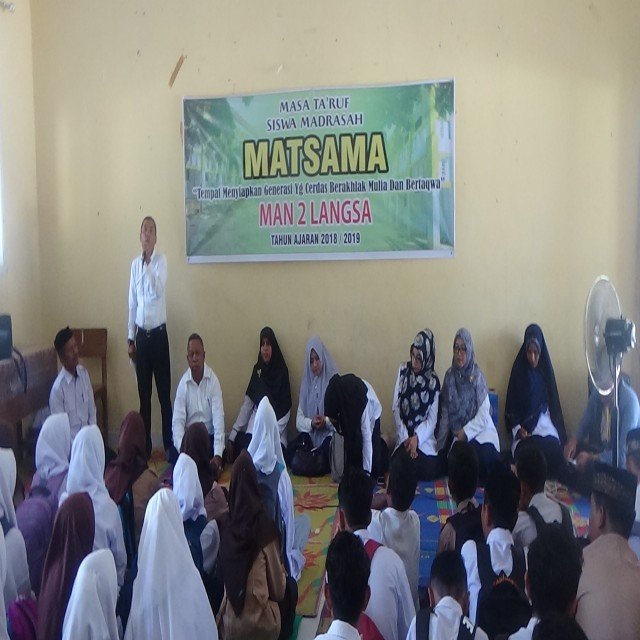 Masa Ta'aruf Di MAN 2 Langsa