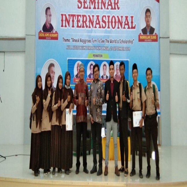 Siswa MAN 2 Langsa Ikuti Seminar Internasional